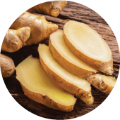 Compounds for Improved Immune Response Ginger