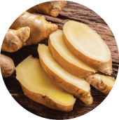 Compounds for Improved Immune Response Ginger